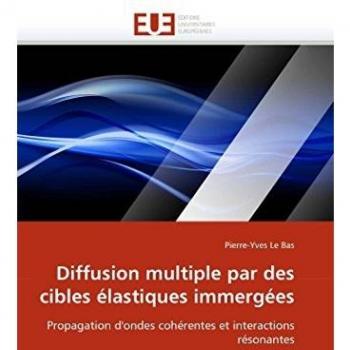 Diffusion multiple par des cibles élastiques immergées: Propagation d'ondes cohérentes et interactions résonantes