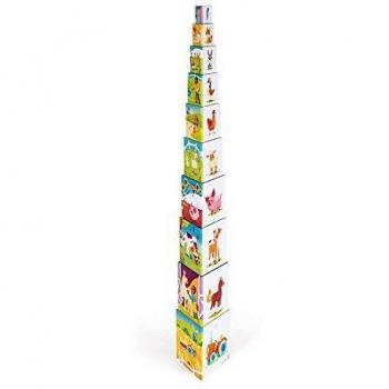 Janod Wooden Farm Stacker