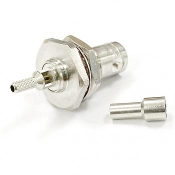 RP-BNC Female Coax Connector for RG316 RG174 LMR100