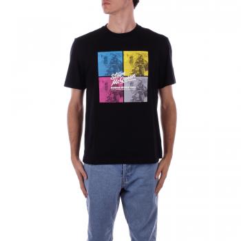 Schwarzes Barbour T-Shirt und Polo (MTS1323) – L