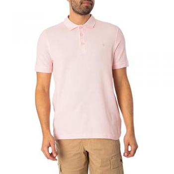Biologisch Katoen Rood Polo voor heren – Farah Cove