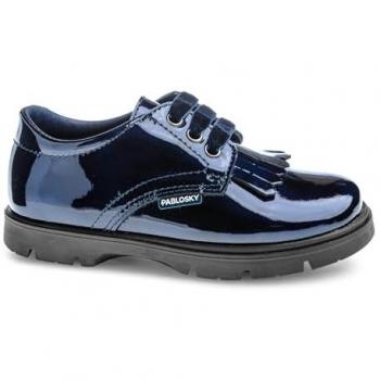 Blucher Colegial Pablosky Niña 360529 Marino