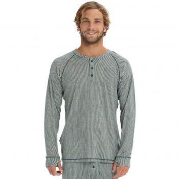 Burton Herren Langarm-Merino-Henley für Ski LS