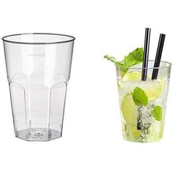 0 Gläser für Caipirinha, PS Invitation 0,3 l Ø 8 cm 11 cm glasklar