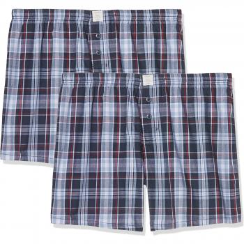 ESPRIT Chicago 2 Herren Shorts, Woven, Navy 400, Small