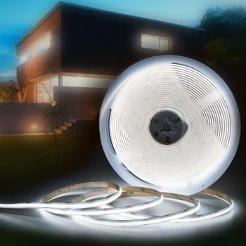 Hexim LED Stripe COB – RGB/W CCT oder Kalt-, Neutral-, Warmweiß (Dualweiß 0.5M)