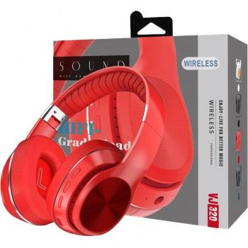Cascos HIFI Inalámbricos con Micrófono y FM, Plegables