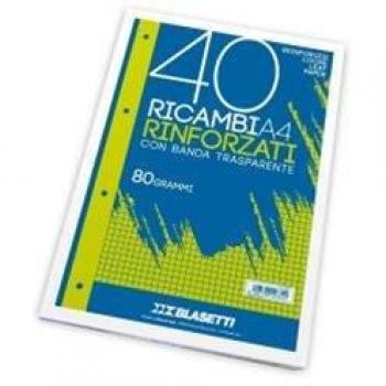 BLASETTI RICAMBI A4 RIGHE 0B 40FF