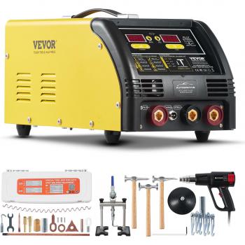 Vevor Dual Pro Stud Welder Deluxe 5 kW – Kit de Abolladuras con 10 Modos