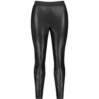 SAMOON Leggings Lucy in Leder-Optik Schwarz 50/XL