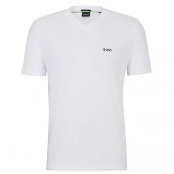 Boss T-Shirt Tee V 50506347 Weiß Regular Fit XL Herren