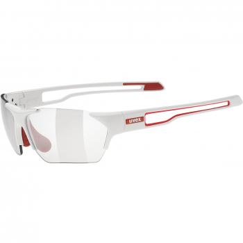 UVEX Sportstyle 202 Small V – Erwachsenenmodell – Weiß-rot – einheitliche Passform