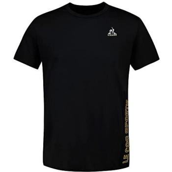 Chemise courte Le Coq Sportif SS Coupe Standard Noir