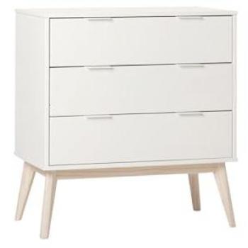 Cómoda blanca de mdf 80x83 cm
