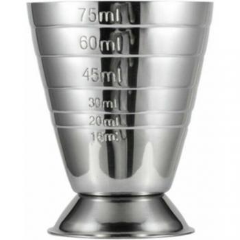Tasse à mesurer en acier inoxydable pour café et cocktail