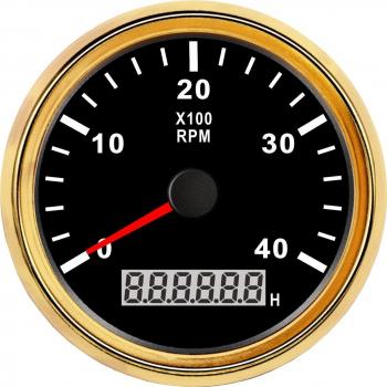 LCD Hourmeter Tachometer 4000RPM