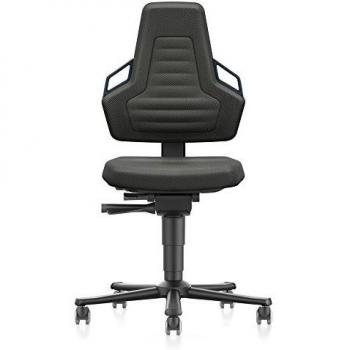 Bimos Drehstuhl Nexxit 2, mit Rollen, ESD, Stoff Duotec, mit Griff