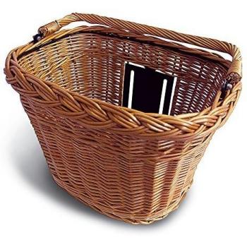 Cesto da bici Basil Basimply in vimini 39x29x29 cm