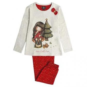Mädchen Langarm-Pyjama Santoro London Kältefüße