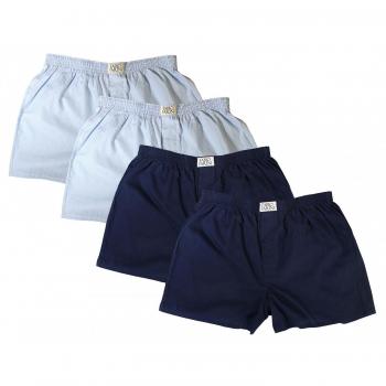 Fabio Farini 4er Set Boxershorts Herren Unterwäsche Baumwolle L