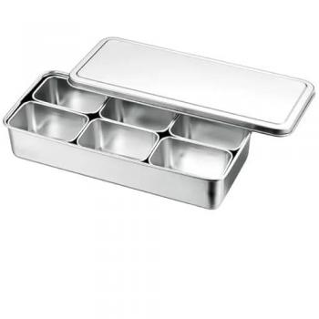 6-Pocket Bento Storage Case – 12.9 x 5.8 x 2.5