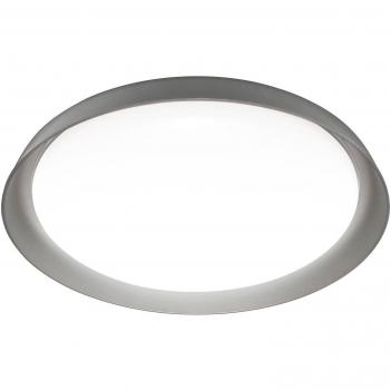 LEDVANCE SMART+ WiFi Orbis Plate CCT 43cm Deckenleuchte in Weiß und Grau