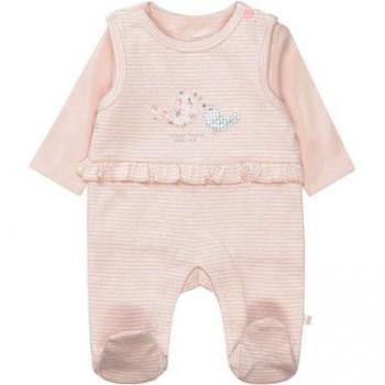 STACCATO Blush Streifen Strampler und Shirt Set