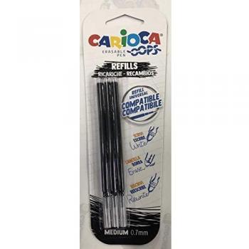 Refill Oops Nero Cancellabile 3 pezzi