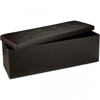 Cassa Panca Relaxdays con Copertura – 38×114×38 cm