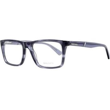 Diesel DL5257 Occhiali da sole Unisex-Adulto, Blu Lucido