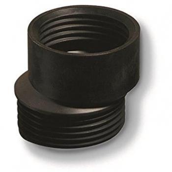 Prolunga Eccentrica per Scarico WC in Gomma Nera Ø90x110mm