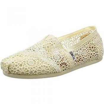 TOMS Alpargata Classic Espadrilles Femme Beige 42.5 EU