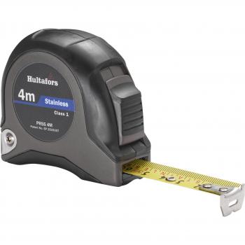 Flexómetro de acero inoxidable Hultafors 6 m clase I