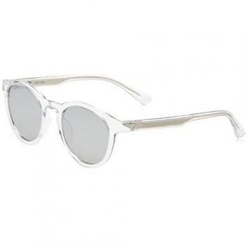De Rigo Police POISPLF16 Herren‑Brille, Vollrand, Panto Kunststoff, durchsichtig