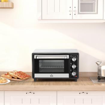 HOMCOM Mini Oven 16L Countertop Electric Grill