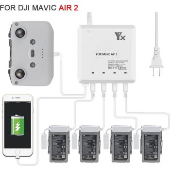 6 in 1 USB Battery Charger for DJI Mavic Air 2 Accessories