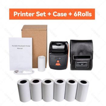 Bluetooth-Compatible 58mm Thermal Printer