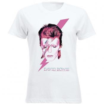 Vêtement Femme David Bowie Aladdin Sane Blanc S