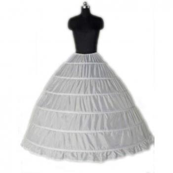 Jupon de mariée blanc
