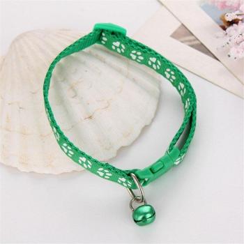 Cute Footprint Pattern Adjustable Collar for Dogs and Cats