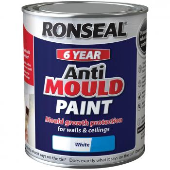 AMPWM750 Anti Mould Paint White Matt 750ml