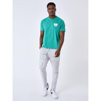 Project X Paris T-shirt A Maniche Corte Broken Heart Jade XS