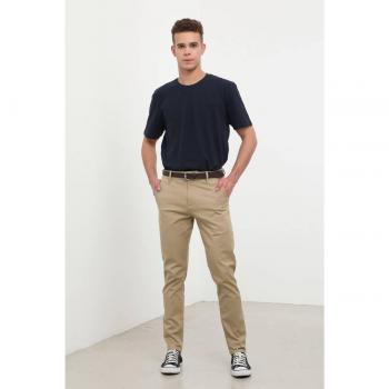 Icardi Lycra Chinohose für Herren Beige