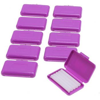 Cire de Protection pour Appareils Dentaires – 10 Unités, Goût Raisin
