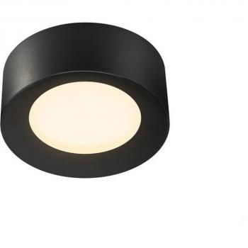 FERA 25, plafonnier LED, noir mat, 19,5W, variable Dali, 3000/4000K