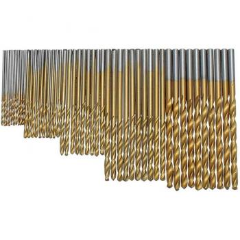 50pcs Titanium Coated Screwdriver Bits