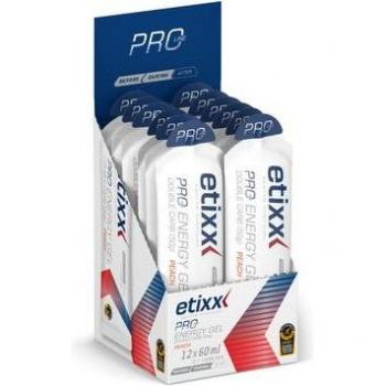 Gel Energy Etixx Double Carb 12x60 ml (Melocotón)