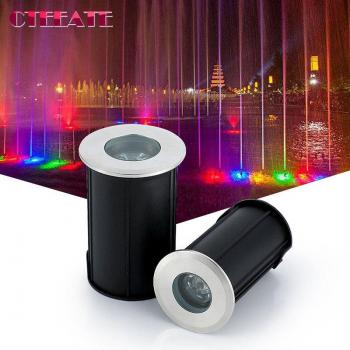 IP67 RGB COB Floor Lamp 3W AC/DC 12V for Outdoor Use