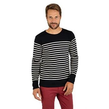 Camiseta Elegante de Rayas Drisse, Manga Larga, Armor‑Lux