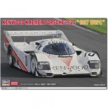 Porsche 962C '87 – Hasegawa Kenwood Cremer 1:24 Scale Model Car